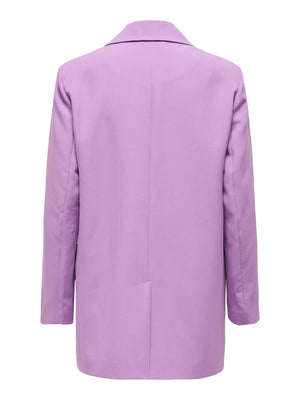 Lana-Berry Oversized Blazer - Dewberry - TeeShoppen Group™ - Blazer - ONLY