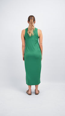 Line Summer Dress - Green Bee