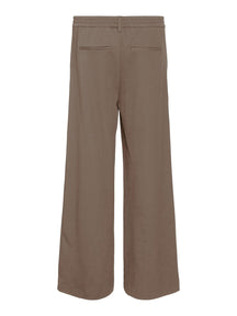 Lisa Wide Pants - Brown