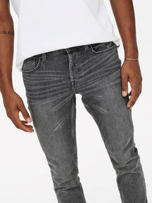 Loom Life Slim Jeans - Gray Denim