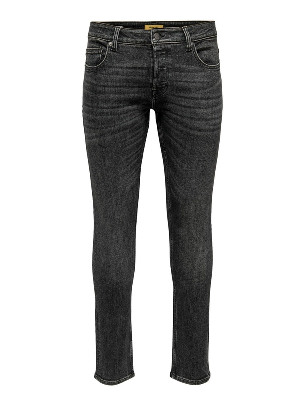 Loom Slim Black Jeans - juodi