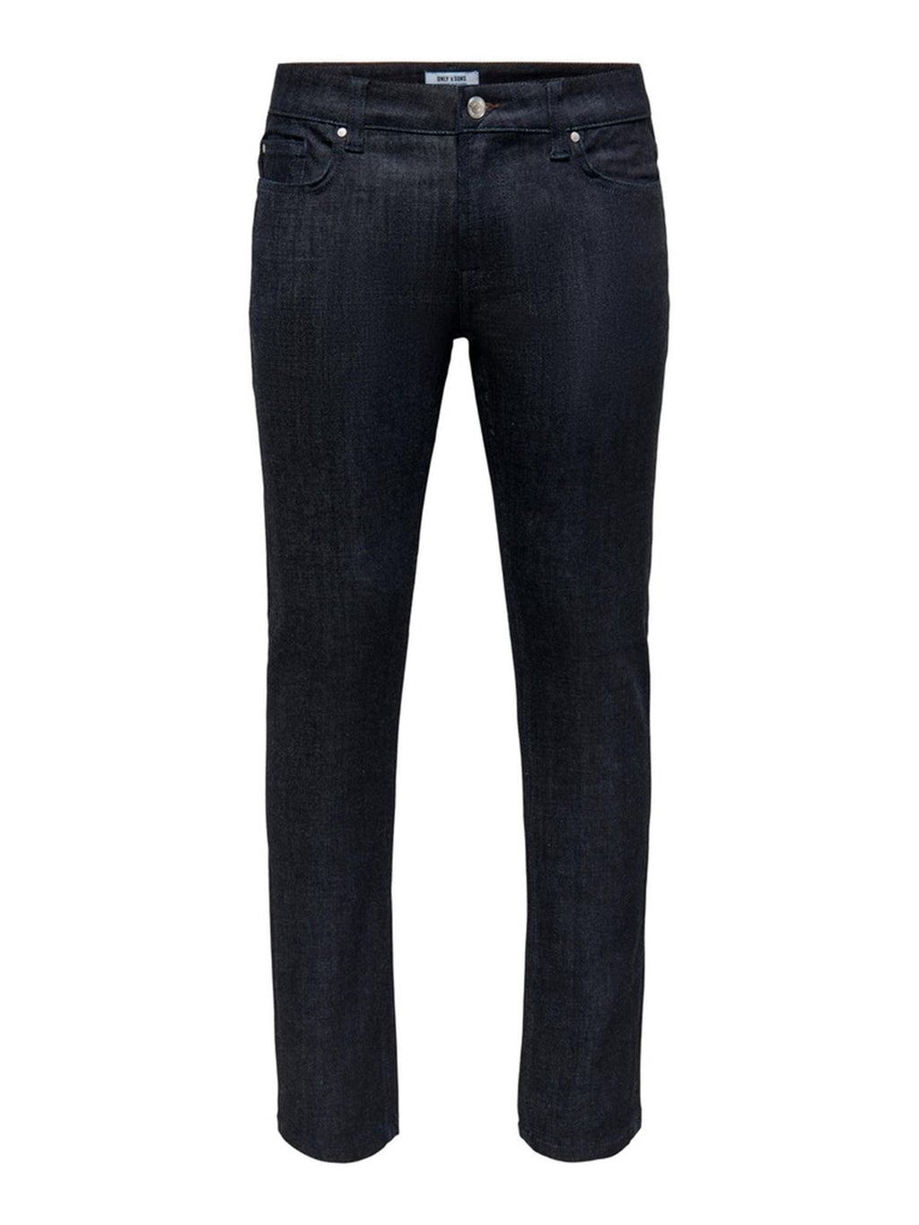 Loom Slim Raw Jeans - Blue Denim