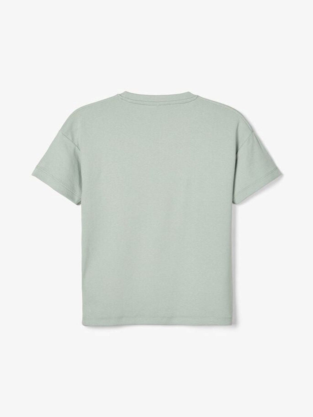 „Loos Fit“ marškinėliai - šviesiai žalia