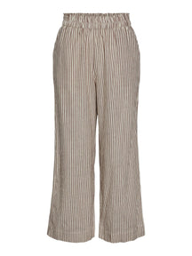 Lorna High-Waist Pants - Chocolate Fondant