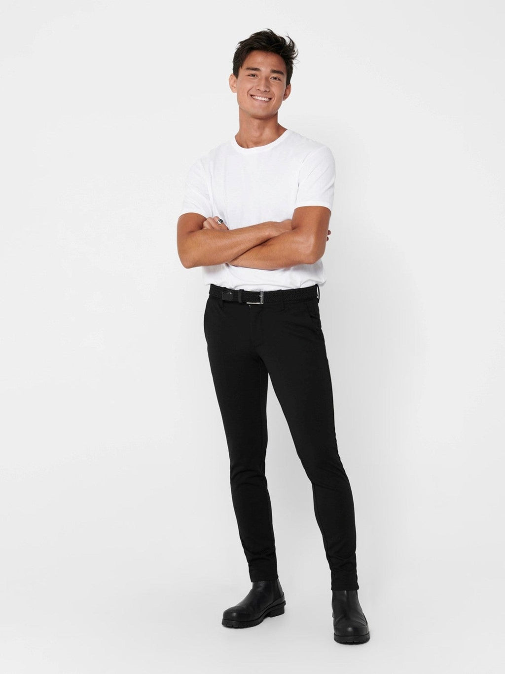 Mark Pants - Black (stretch pants)