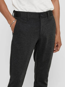 Mark Pants - Dark Gray (stretch pants)