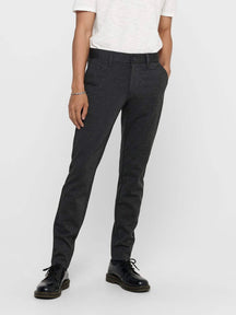 Mark Pants - Dark Gray (stretch pants)