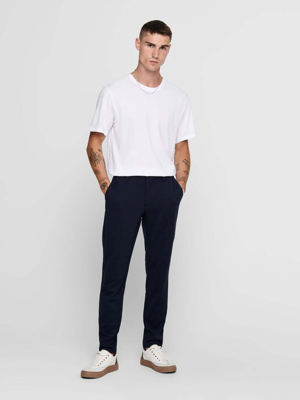 ženklas Pants - Navy (tempimas pants)