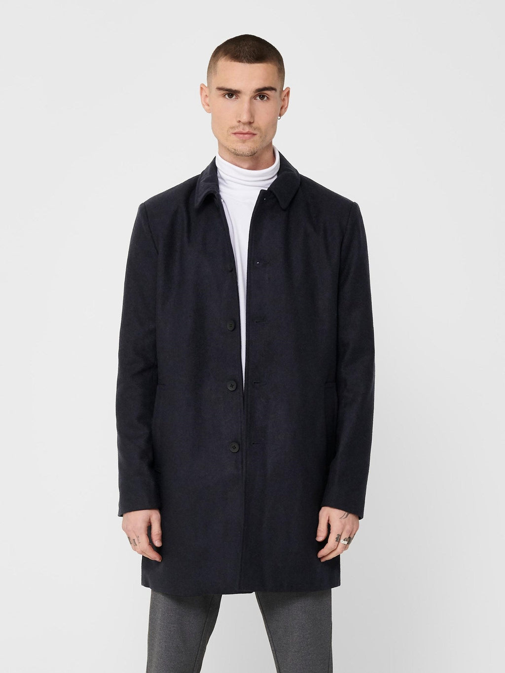 Maximillian Coat - Navy