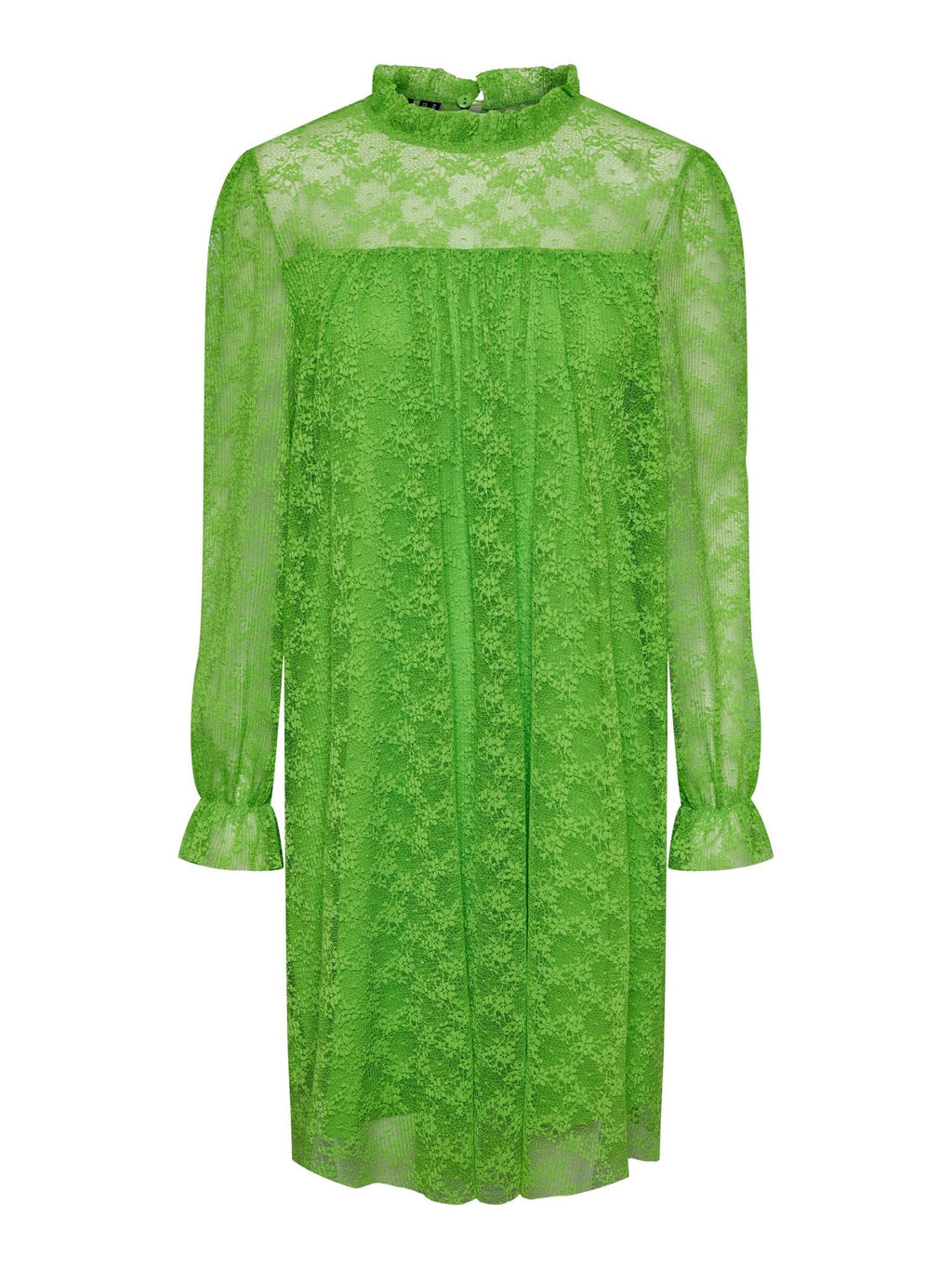 Gegužės nėriniai maxi kjole - žolė žalia