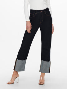 Megan High Waist Jeans - Denim Blue