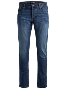 „Mike Original Jeans“ - mėlynas džinsinis audinys