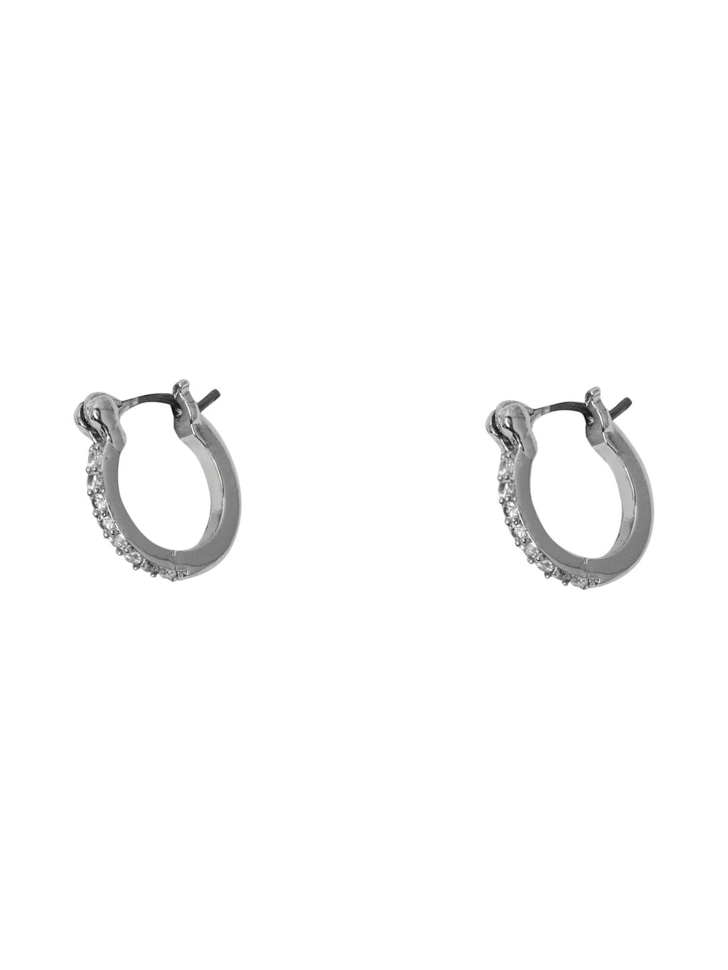 „Mini Hoop“ auskarai - sidabras