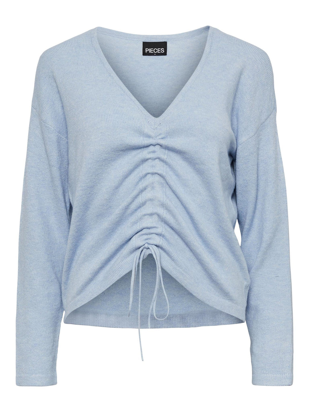 Nandi V-Neck Knit - Kentucky Blue