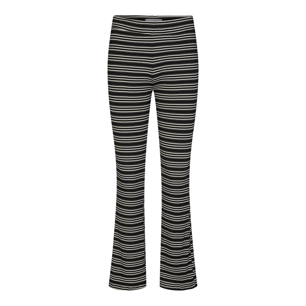 Natalia Flair Pants - juodo aukso lurex