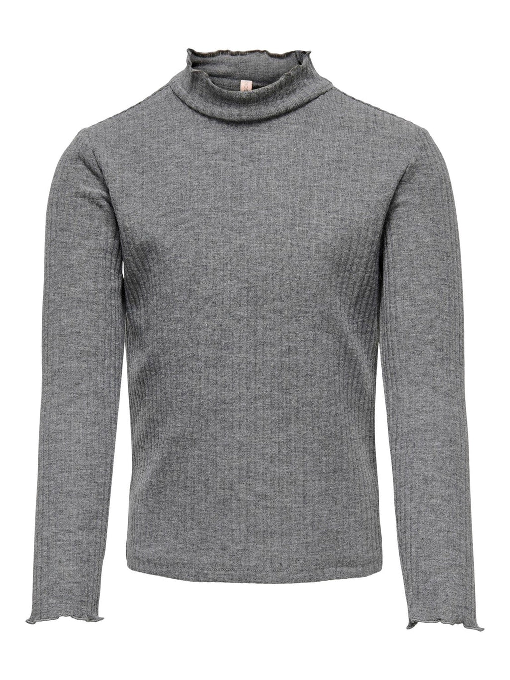 Nella ilgomis rankovėmis megztinis - vidutiniškai pilka melange