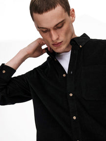 „Nigel Organic Reg“ marškinėliai - juodi