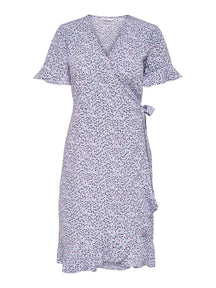 Olivia Wrap suknelė - kinų violetinė