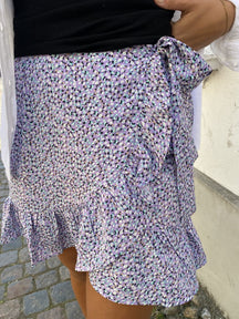 Olivia įvyniojęs sijonas - kinų violetinis
