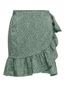 Olivia Wrap Skirt - Chinois Green