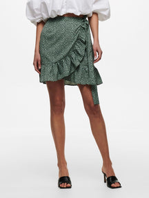 Olivia Wrap Skirt - Chinois Green