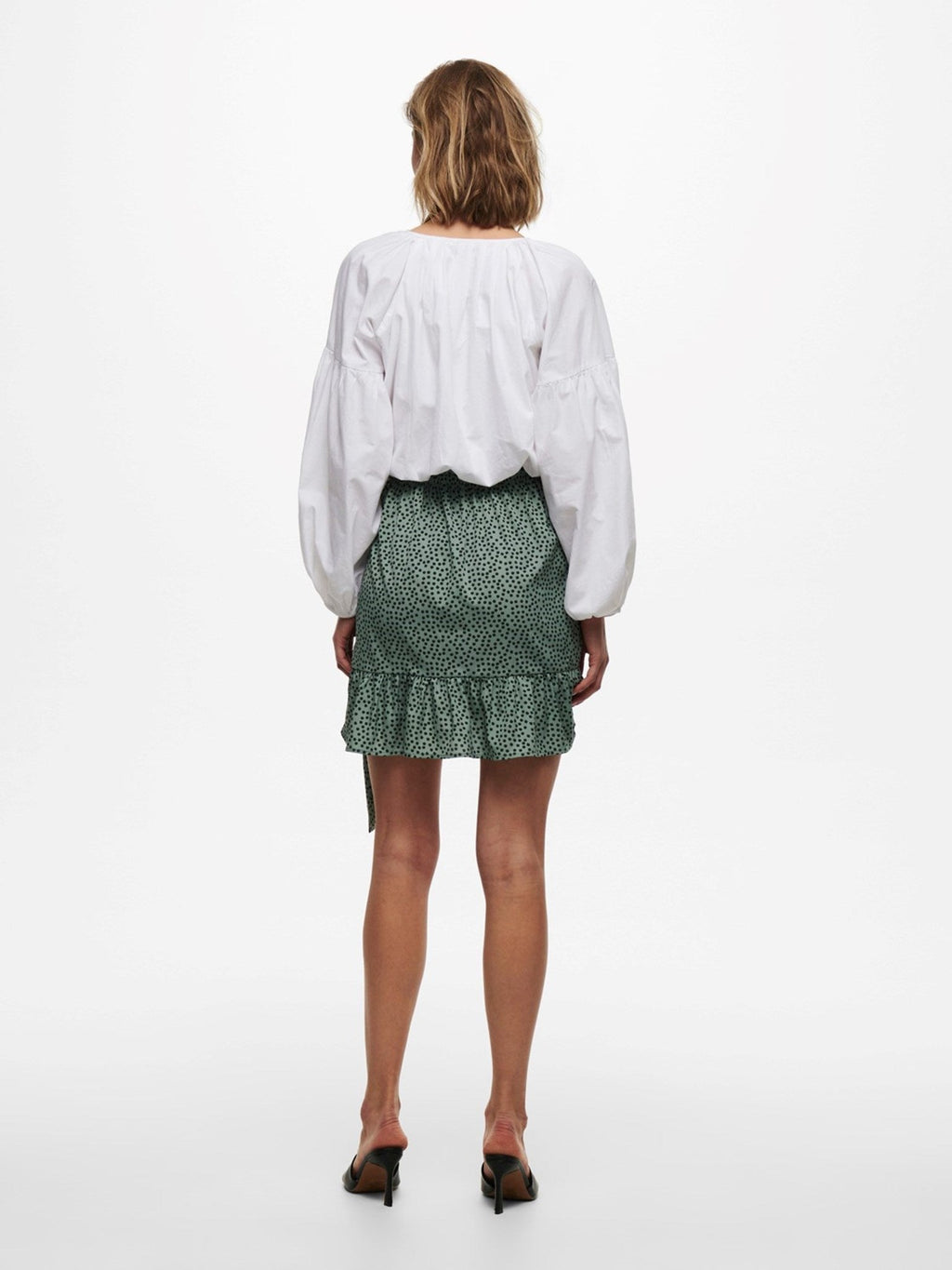 Olivia Wrap Skirt - Chinois Green