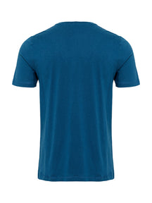 Ekologiškas Basic Marškinėliai - benzininis mėlynas