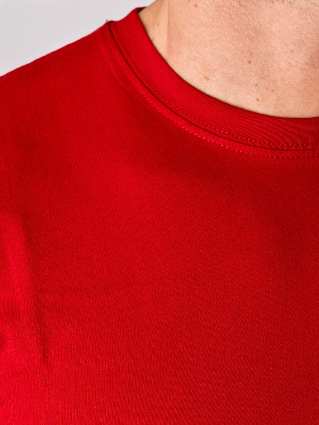 Ekologiškas Basic Marškinėliai - raudoni
