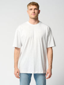Negabaritiniai marškinėliai - šviesiai pilka