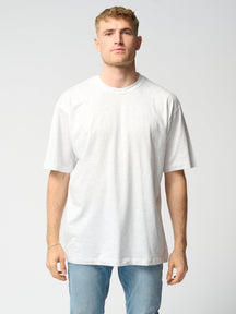 Negabaritiniai marškinėliai - šviesiai pilka