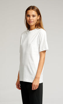 Oversized T-shirt - Light Grey Melange