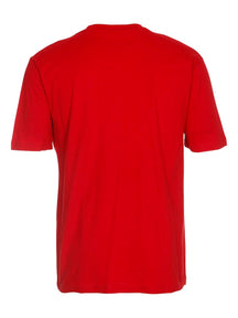 Negabaritiniai marškinėliai - raudoni