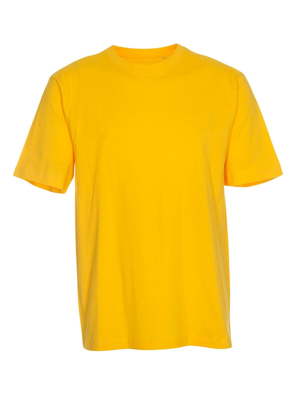 Negabaritiniai marškinėliai - geltoni