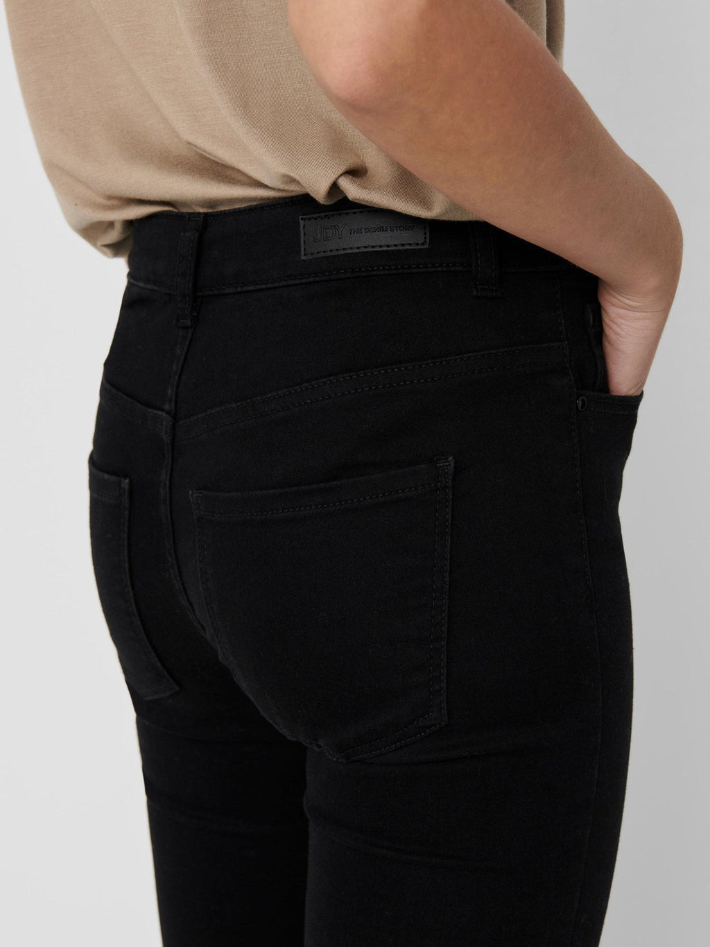 Performance Jeans - Black (high-waist)