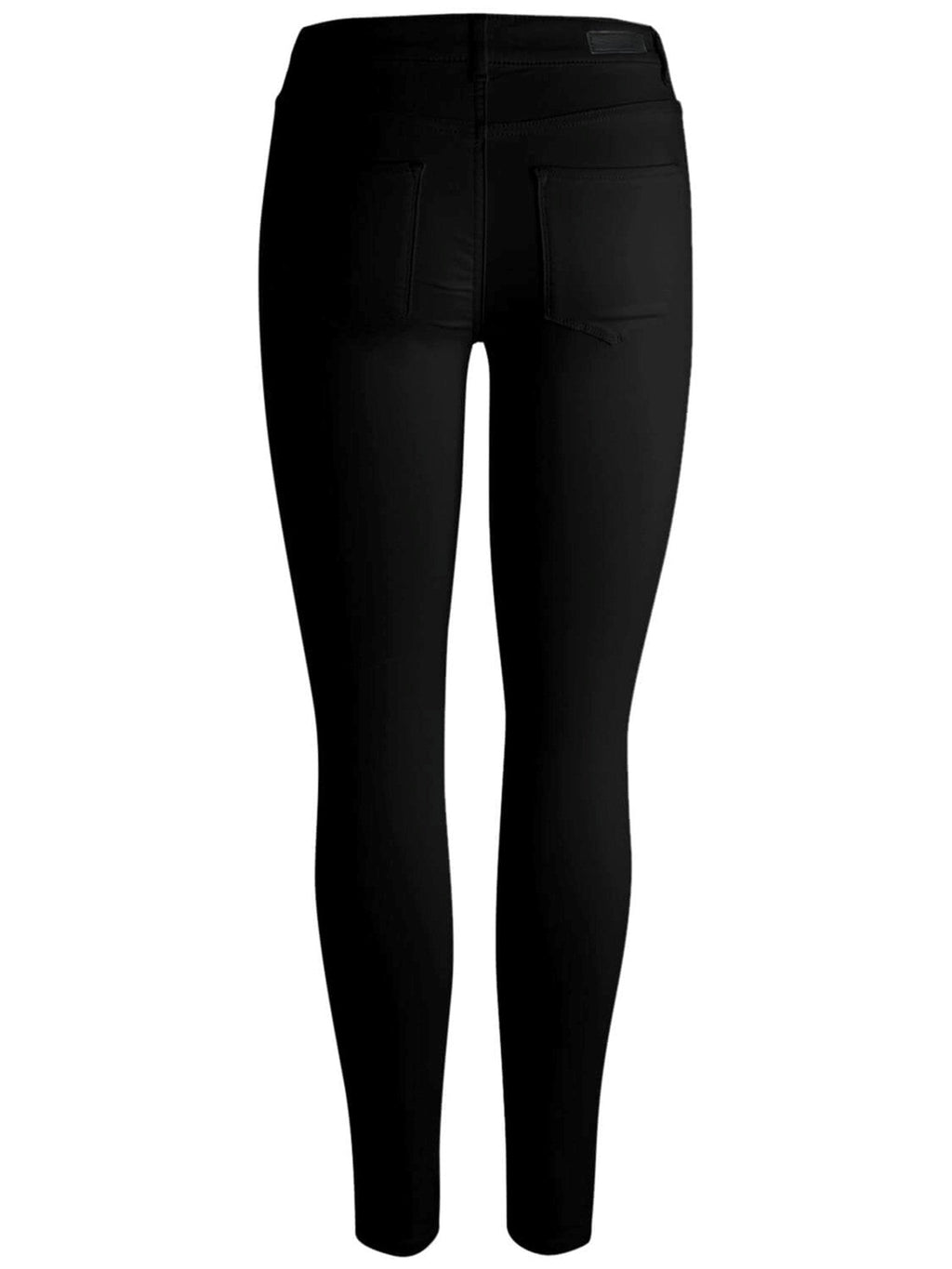 Pieces Jeans - Black (mid-waist)