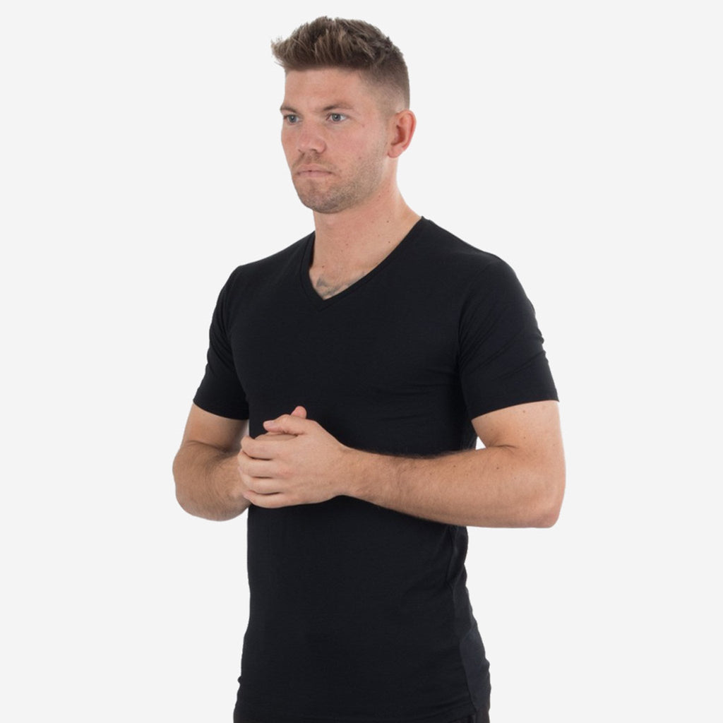 Premium muscle Marškinėliai - juodi