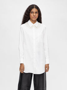 „Roxa Long“ marškinėliai - balti