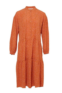 Sara long-sleeved dress - Rosa