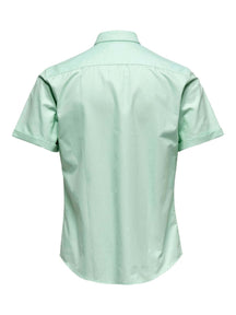 Marškinėliai trumpomis rankovėmis - žalia
