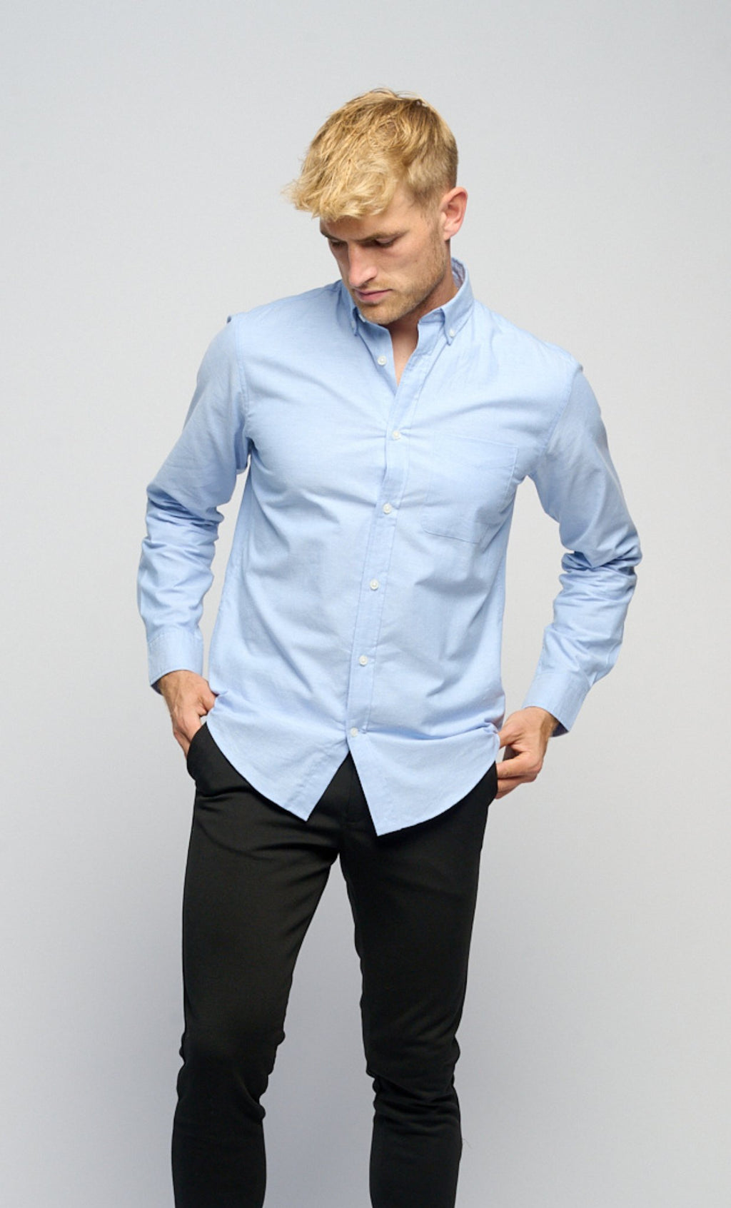The Original Performance Oksfordo marškinėliai ™ ️ - kašmyro mėlyna spalva