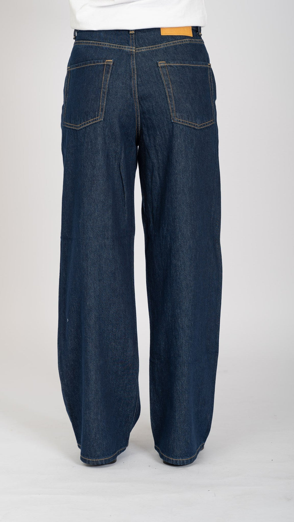 The Original Performance Wide Jeans - Dark Blue Denim