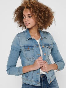 Tia Denim Jacket - Light Blue Denim