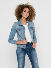 Tia Denim Jacket - Light Blue Denim