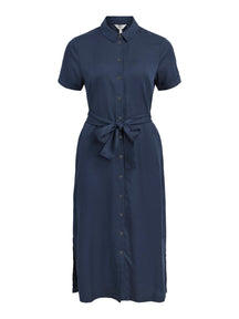 „Tilda Maxi Kjole“ - „Blue Indigo“