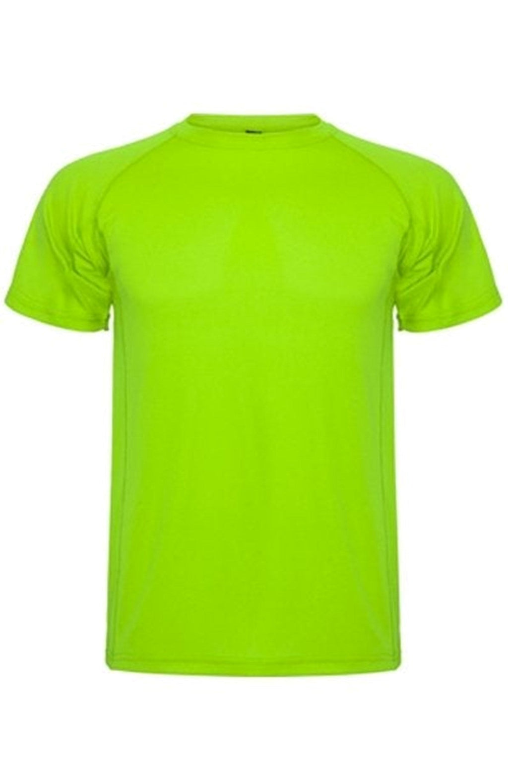 Treniruotės marškinėliai - kalkių žalia