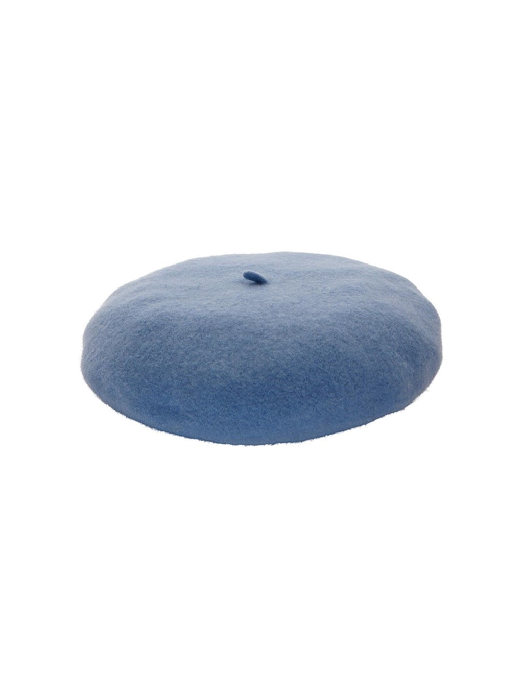 Uld beret - dulkėta mėlyna spalva