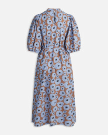 Ventia Flower Dress - Blue