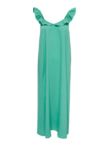 „Zora Midi“ suknelė - jūrinė žalia