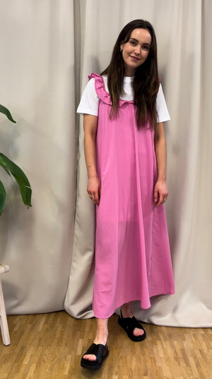 Zora Midi Dress - Pink - TeeShoppen Group™ - Dress - ONLY