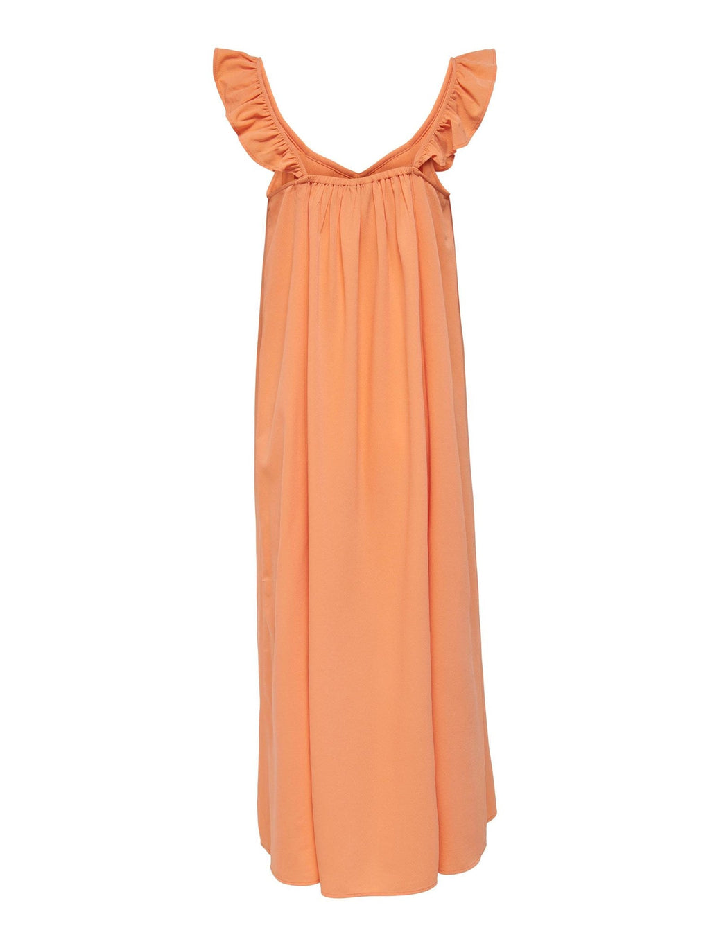 „Zora Midi“ suknelė - saulės oranžinė